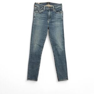Citizens of Humanity Women's Blue Rocket Crop High Rise Skinny Jeans Size 27/4
